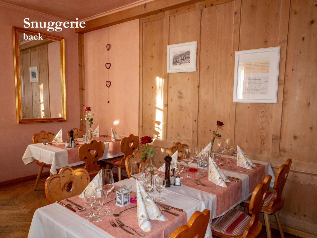 Hotel Restaurant Raetia Filisur Buitenkant foto